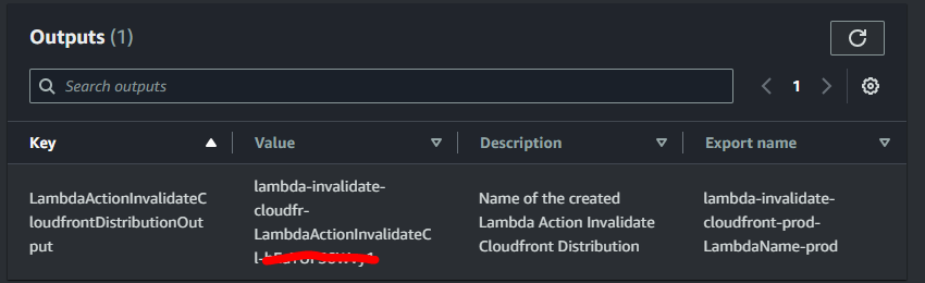 Export from Lambda
